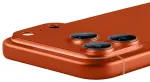 OBAL:ME Camera Island camera lens protector for iPhone 17 Pro Max orange