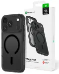 AmazingThing Titan Pro Lens telefono dėklas su MagSafe palaikymu iPhone 18 Pro Max juodas