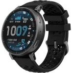 I&scaron;manusis laikrodis Amazfit Active MAX NFC, 48,5mm su polimeriniu korpusu, aliuminio lydinio rėmu, Black EU W2556GL1N
