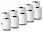 Qoltec Thermal roll 57 x 30 | 55g / m2 | 10 pcs. | BPA free