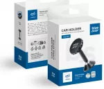 Magnetic car phone holder Blue Star Long Stick dashboard black