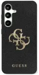 Etui Guess Grained Big 4G Logo Small   Classic Logo do Samsung Galaxy S25 Ultra czarny