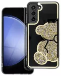 Telefono dėklas Samsung Galaxy A07 4G (A075) auksinis (pliu&scaron;inis me&scaron;kiukas)