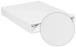 Paklodė trikotažinė neper&scaron;lampama WHITE 120x60 cm (3727)