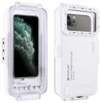 Puluz Waterproof Case (45m) for iPhone: For Underwater Photos and Videos (White)
