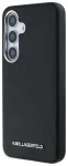 Karl Lagerfeld PU Saffiano Metal Logo and Frame Case Aizsargapvalks priek&scaron; Samsung Galaxy S25