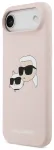 Karl Lagerfeld Liquid Silicone Double Heads MagSafe Case Aizsargapvalks priek&scaron; Apple iPhone 17 Air