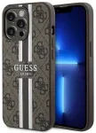 Guess GUHMP13XP4RPSW iPhone 13 Pro Max 6.7" ruda hardcase 4G Printed Stripes MagSafe