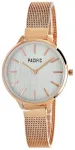 Pacific X6094-6 Sievie&scaron;u Pulkstenis Rose Gold Mesh Bracelet Grey Dial