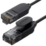 UGREEN 70334 Tīkla kabelis Cat6a U/UTP RJ-45 uz RJ-45 2 m / melns