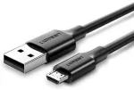 UGREEN 60134 USB 2.0 kabelis USB-A to Micro-USB-A 0,25 m 0,48 Gbit/s / melns