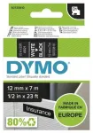 Dymo Schriftband 45021 White Black (S0720610)