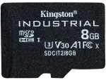 Kingston 8GB microSDHC Industrial C10 A1 pSLC Card Single Pack w/o Adapter