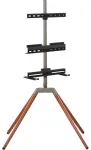 Universalus televizoriaus stovas Quadpod (Black)