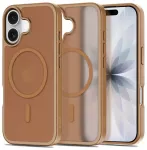 TECH-PROTECT BASICMAG telefono dėklas su MagSafe palaikymu iPhone 17 rudas