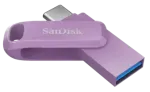 Flash drive SanDisk Ultra Dual Drive Go USB-A / USB Type-C 256GB Lavender