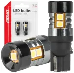 LED bulbs CANBUS T10 W5W 9 SMD 3030 White 12V 24V AMIO-04241