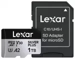 Karta pamięci Lexar High-Performance Silver Plus microSDXC 1TB + adapter