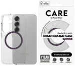 Etui CARE by PanzerGlass Flagship Urban   Combat Purple QI do Samsung Galaxy S25 przezroczysty