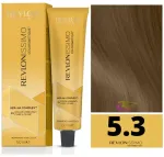 Plaukų dažai Revlon Revlonissimo Colorsmetique 5,3 &Scaron;viesus Auksaspalvis Ruda 60ml