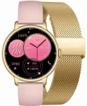 Smartwatch Gravity Siksniņa + aproce GT33-1 / zelta