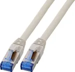 EFB RJ45 Patchkabelis S/FTP, Cat.6A, Cat7 TPE superflex, 25m, grey