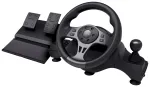 Trust 25122 Movi Spēļu stūre ar pedāļiem USB 2 m Nintendo Switch, PlayStation 4, Xbox One S, Xbox One X, Xbox Series S, Xbox Series X / melna