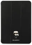 Karl Lagerfeld KLFC12OKMK iPad 12.9" Pro 2021 Book Cover czarny|black Saffiano Karl Iconic