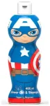 Marvel, Captain America, Du&scaron;o želė ir &scaron;ampūnas 2-in-1, 400 ml