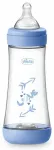 Chicco Perfect Silicone Feeding Bottle 300ml Blue 4m+