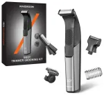 MAXGROOM M-319 multifunctional trimmer with replaceable tips - black