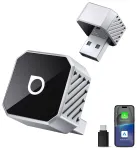 Ottocast T3 Mini Pot bezvadu CarPlay un Android Auto adapteris Silver