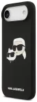 Karl Lagerfeld Liquid Silicone Double Heads MagSafe Case Aizsargapvalks priek&scaron; Apple iPhone 17 Air