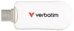 Pendrive Verbatim Plectra 256GB USB-C white 30230
