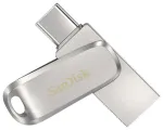 Sandisk Ultra Dual Drive Luxe 1 TB (silber, USB-A 3.2 Gen 1, USB-C 3.2 Gen 1)
