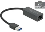 DELOCK Adapteris USB Typ-A ki&scaron;tukas į 2,5 Gigabit LAN kompakti&scaron;kas
