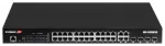edimax technology Valdomas jungiklis Edimax IGS-5428PLC Web Smart 24x1GbE PoE+ 4xSFP Combo Uplink