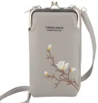Knitted bag for phone GCW17 grey