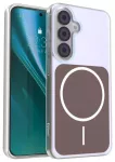 Etteri Hidden Pearl Epoxy Mag telefono dėklas Samsung Galaxy S25 (S931) rudas