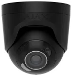 AJAX TurretCam HL 8MP IP kamera 2.8 mm / 50 m IR / IP65 (melna)