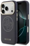 Guess Perforated 4G MagSafe Case Aizsargapvalks priek&scaron; iPhone 17 Pro Max / zils