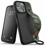 Adidas OR Hand Strap Case dėklas iPhone 13 Pro | 13 6,1" juodas-žalias 47111