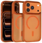 Liavec Cloudy telefono dėklas iPhone 17 Pro oranžinis