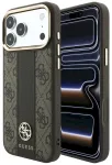 Guess 4G with Stripe Round and Classic Logos MagSafe Aizsargapvalks priek&scaron; iPhone 18 Pro Max / iPhone 17 Pro Max