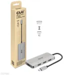 Club3D USB centrmezgls USB 3.1 Type C > 4x USB 3.1 Type A 10Gbps retail
