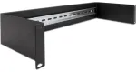Delock DeLOCK 66884 organizator kabelių stovas kabelių bėgelis Black 1 vnt.
