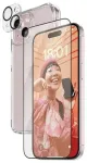 &bdquo;PanzerGlass&ldquo; rinkinys &bdquo;3in1&ldquo;, skirtas &bdquo;iPhone 15 Plus 6.7&ldquo;&ldquo;, D3O kietas dėklas + ekrano apsauga UWF + kameros lę&scaron;ių apsauga 1136+1174+2811
