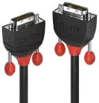 Kabelis Lindy DVI-D - DVI-D 10m Black (36259)