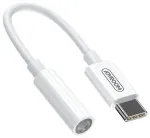 Joyroom Adapteris Type-C į 3,5 mm mini lizdą viedtālruņiem, White (SH-C1)