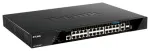 Switch 440mm D-Link DGS-1520-28MP/E 2*SFP+/ 2*XGE/20*GE PoE mažmeninė versija
